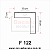Filete Liso L cantoneira 2cm/esp. 8x8 F122 - Imagem 2