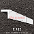 Filete Liso L cantoneira 2cm/esp. 8x8 F122 - Imagem 1