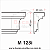 Moldura de Isopor 40x20 M128i - Imagem 2