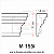 Moldura de Isopor  31x14 M155i - Imagem 2