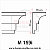 Moldura de Isopor  30x19 M159i - Imagem 2