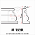 Moldura de Isopor  25x12 M169R - Imagem 2