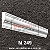 Moldura de Isopor 64x17 M249 - Imagem 1