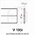 Volumes Almofada (40x3,5x3,5cm friso) = Placa 87x5,5 V106i - Imagem 2
