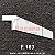 Filete Liso L cantoneira 2cm/esp. 6x6 F183 - Imagem 1