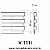 Volumes Revestimento Placa Ripada (8x8cm) 4cm recuo = Placa 48x5 V111i - Imagem 2