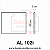 Placa Lisa de isopor eps 60x3 AL102i - Imagem 2