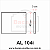 Placa Lisa de isopor eps 40x3 AL104i - Imagem 2