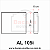 Placa Lisa de isopor eps 31x6 AL105i - Imagem 2