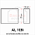 Placa Lisa de isopor EPS 25x10 AL108i - Imagem 2