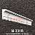 Moldura de Isopor 58x25 M331R - Imagem 1