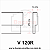 Volume de Isopor EPS 2 Dentes 25x5 V120R - Imagem 2