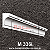 Moldura de Isopor 35x17,50 M336i - Imagem 1