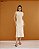 vestido midi canelado - Imagem 1