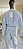 camisa feminina azul - Imagem 5