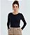 Body Preto Manga Longa Comfort - Imagem 1