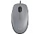 Mouse Com Fio Usb Logitech M110 Silent Silencioso Ambidestro Cinza - Imagem 1