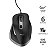 Mouse Com Fio Usb Fyda Wired Confort 5000dpi 6 Botões Curvado - Imagem 6