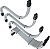 Kit Extensor Cabo Sleeved Branco Rise Mode Full White - Imagem 2