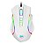 Mouse Gamer Rgb Redragon Griffin Branco M607w Ergonomico - Imagem 2