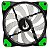 Cooler Fan Gamer Led Verde 120mm Gabinete Rise Mode Wind W1 - Imagem 2