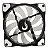 Cooler Fan Gamer Led Branco 120mm Gabinete Rise Mode Wind W1 - Imagem 2