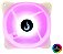 Ventoinha Pc Cooler Fan Rgb 120mm Rise Mode Frost White 5v - Imagem 3
