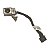 Conector Jack Notebook Hp Pavilion 14-B060br 14-B050br 14-B080br Cbl00327-0040 698230-Yd1 - Imagem 1
