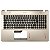 Carcaça base Superior Com Teclado Notebook Asus X541 X541s R541u D541s X541u X541uv A541 A541u - Detalhe - Imagem 3