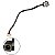 Conector Jack Notebook Asus X55a X55u X55c F55a X55u - Imagem 1