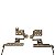 Par Dobradiça e Haste Notebook Dell Inspiron 15r 5520 7520 5525 Am0of000200 Am0of000100 - Imagem 2