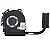 Cooler Com Dissipador Notebook HP Envy x360 M6-aq105dx 856277-001 - Imagem 1
