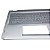 Carcaça Base Superior Com Teclado Inglês/Us Notebook Hp Envy X360 M6-aq105dx Prata Com Iluminação - Detalhe - Imagem 3