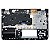 Carcaça Base Superior Com Teclado Inglês/Us Notebook Hp Envy X360 M6-aq105dx Prata Com Iluminação - Detalhe - Imagem 2