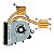 Cooler Com Dissipador Notebook Sony Vaio Sve14aa12x Sve14a15fbs Udqflzr26cf0 - Imagem 1