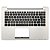 Carcaça Base Superior Notebook Asus S400c S400ca 13nb0051am0302 Prata Com Detalhe - Imagem 1