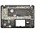 Carcaça Base Superior Com Teclado Notebook Samsung Np350xaa Np350xbe Cinza - Imagem 2