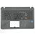 Carcaça Base Superior Com Teclado Notebook Samsung Np350xaa Np350xbe Chumbo - Imagem 1