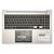 Carcaça Base Com Teclado Notebook Samsung Np550xcj Prata - Imagem 1
