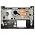 Carcaça Base Superior Com Teclado Notebook Dell Inspiron 15 3583 3582 3580 3585 Preto Com Detalhe - Imagem 2