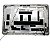 Carcaça da Tela Tampa e Moldura Notebook Hp G42 Prata - Imagem 3