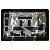 Carcaça da Tela Tampa e Moldura Notebook Hp G42 Preto - Imagem 3