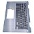 Carcaça Base Superior Com Teclado Retro Iluminado Para Notebook Dell Inspiron 5482 Cinza Azulado Escovado - Imagem 5