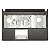 Carcaça Base Superior Notebook Dell Inspiron 15 5558 5555 5559 5566 Chumbo/Branco Com Detalhes - Imagem 1