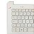 Carcaça Base Superior Lg Lg15u34 15u340 Branco Leia - Imagem 3