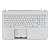Carcaça Base Com Teclado Notebook Samsung Np350xaa Np350xbe Branco - Imagem 1