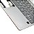 Carcaça Superior Com Teclado Ingles Notebook Lenovo Yoga 720-12ikb Prata Com Furo Biometria - Imagem 3