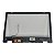 Carcaça Moldura Vidro Para Touch Notebook Positivo Duo C4128b - Imagem 2