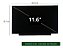 Tela 11.6 Slim Full Hd 30 Pinos Para Notebook Positivo Duo C4128b C4128a C4128c C464c C464d Sem fixação - Imagem 3