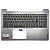 Carcaça Base Superior Com Teclado Pt-br Notebook Lenovo Ideapad 3 15itl6 15alc6 Prata Sem touchpad - Imagem 1